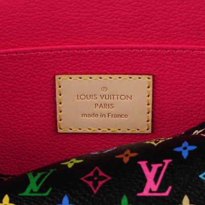 Louis Vuitton Monogram Multicolor Cosmetic Pouch Black Grenade 5 of 7