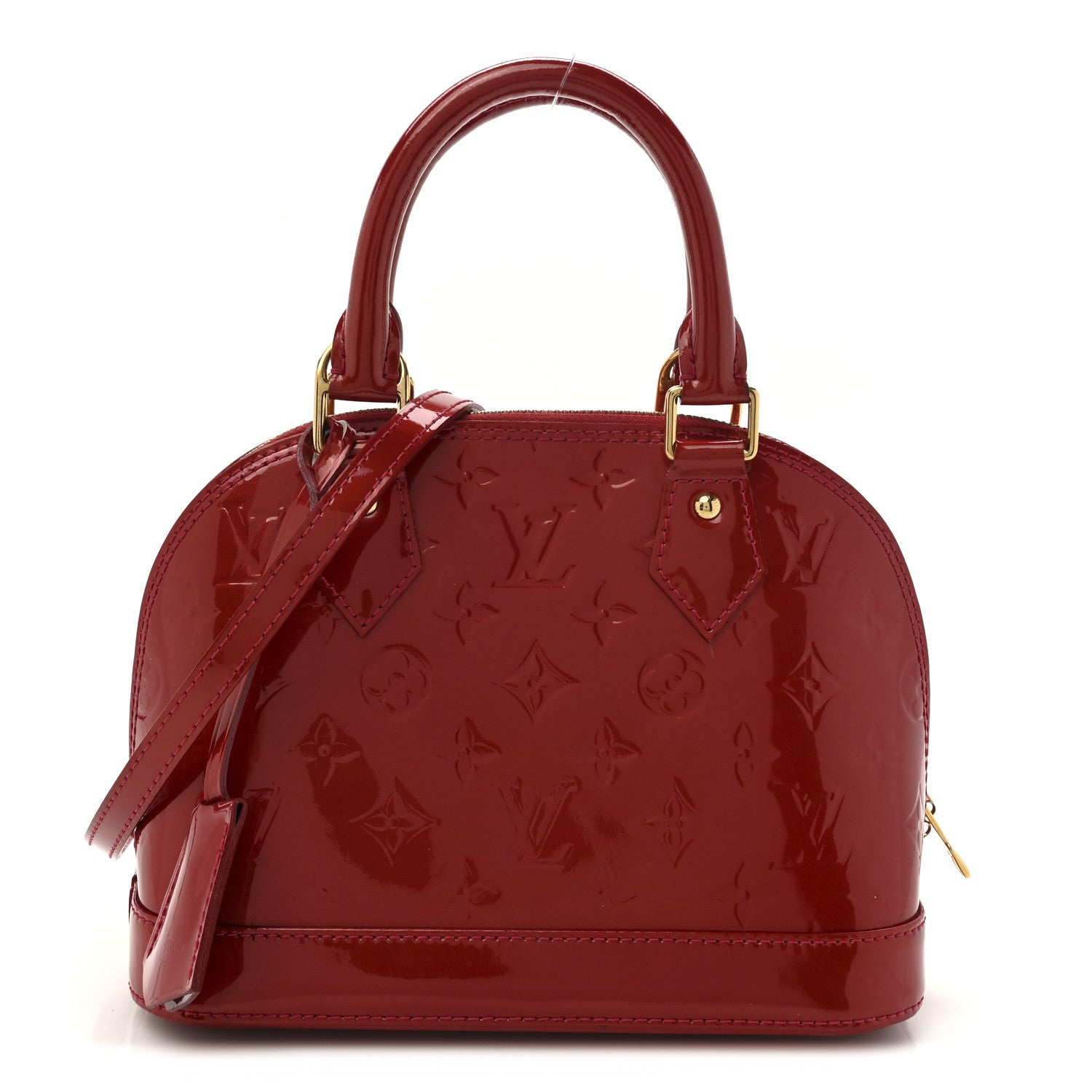 Louis Vuitton Vernis Alma BB Pomme D'Amour 1 of 11