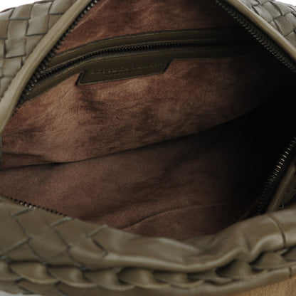 Bottega Veneta Nappa Intrecciato Medium Veneta Hobo Kaki Fondente 8 of 8