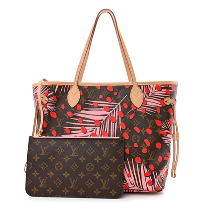 Louis Vuitton Monogram Jungle Dots Neo Neverfull MM Sugar Pink Poppy 1 of 14