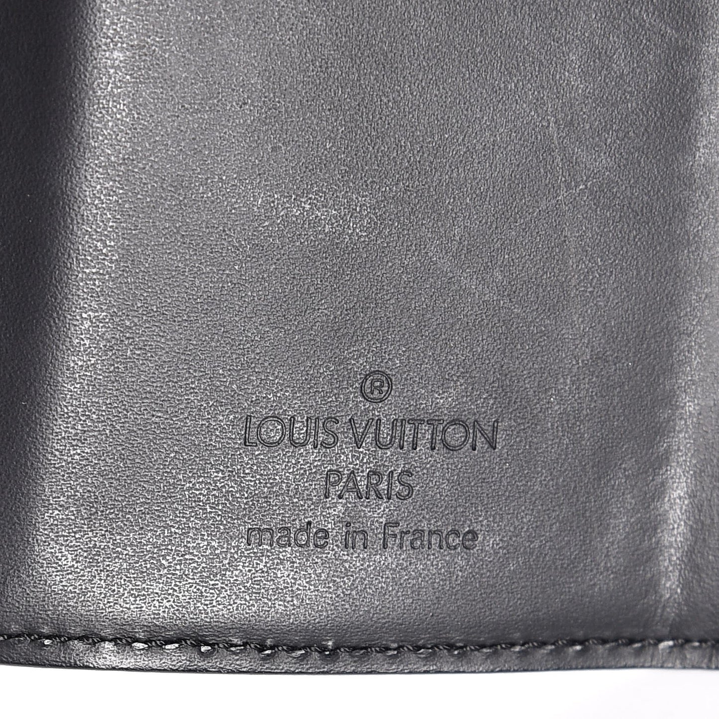 Epi Porte Monnaie Elastique Wallet Black