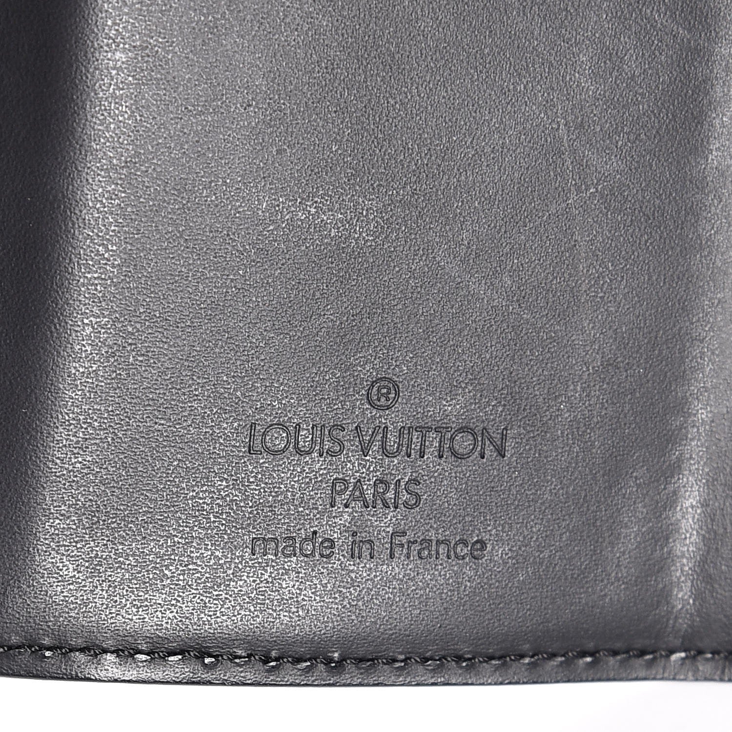 Louis Vuitton Epi Porte Monnaie Elastique Wallet Black 6 of 7