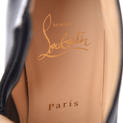 Christian Louboutin Calfskin Belle 100 Ankle Boots 37 Black 7 of 9