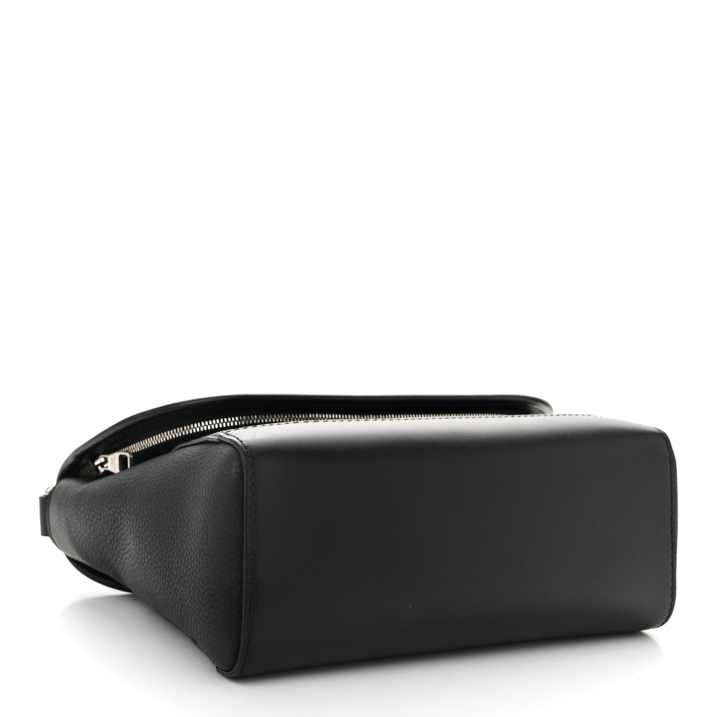 Grained Calfskin Monogram Pulse Messenger Khaki Black