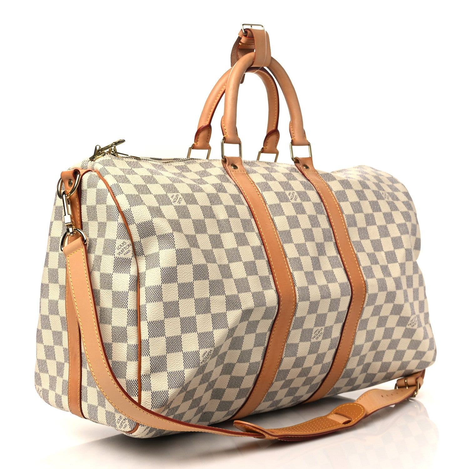 Louis Vuitton Damier Azur Keepall Bandouliere 45 3 of 6