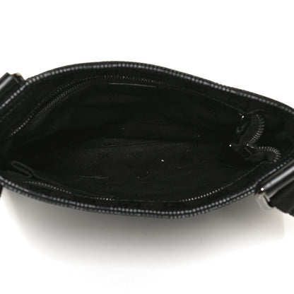 Gucci Imprime Monogram Small Flat Messenger Bag Black 4 of 12