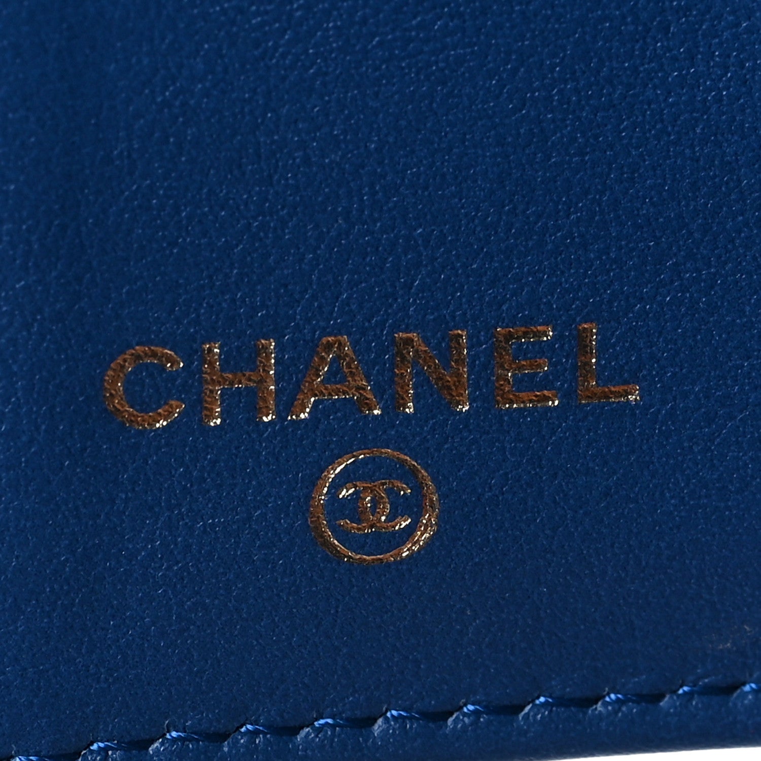 Chanel Caviar Quilted Small Boy Flap Wallet Blue 6 of 8