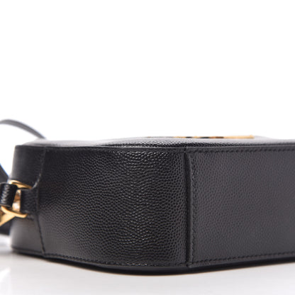 Saint Laurent Grain De Poudre Small Classic Monogram Camera Bag Black 6 of 9