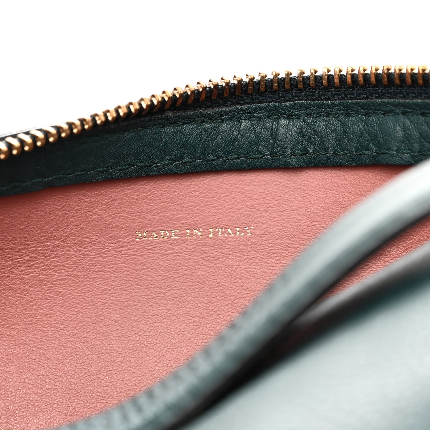 Burberry Calfskin The Barrel Bag Dark Cyan 7 of 12