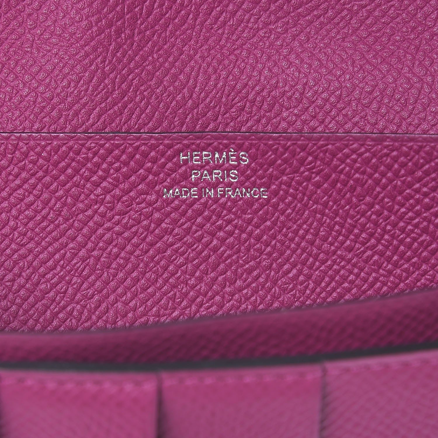 Hermes Epsom Bearn Gusset Wallet Tosca 6 of 12