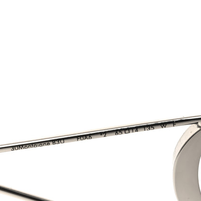 Christian Dior Metal 30 Montaigne B3U Butterfly Sunglasses Silver 6 of 6