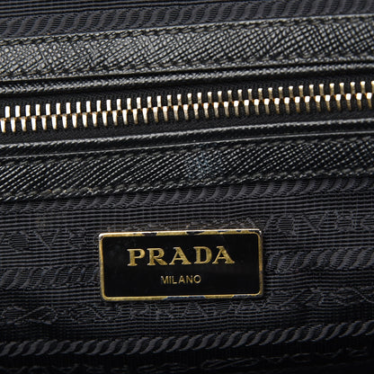 Prada Saffiano Lux Bowler Black 7 of 17