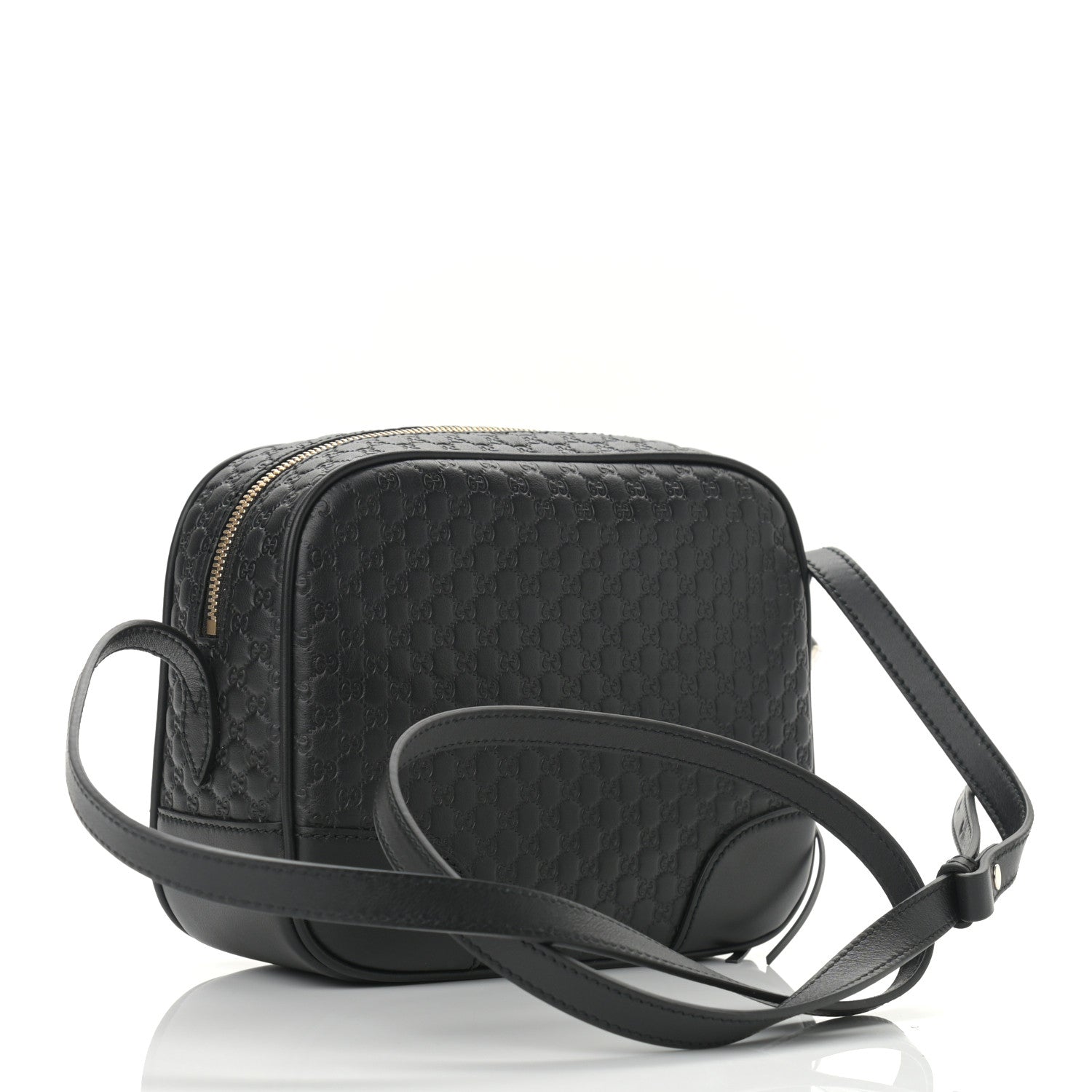 Gucci Microguccissima Mini Bree Messenger Bag Black 3 of 10