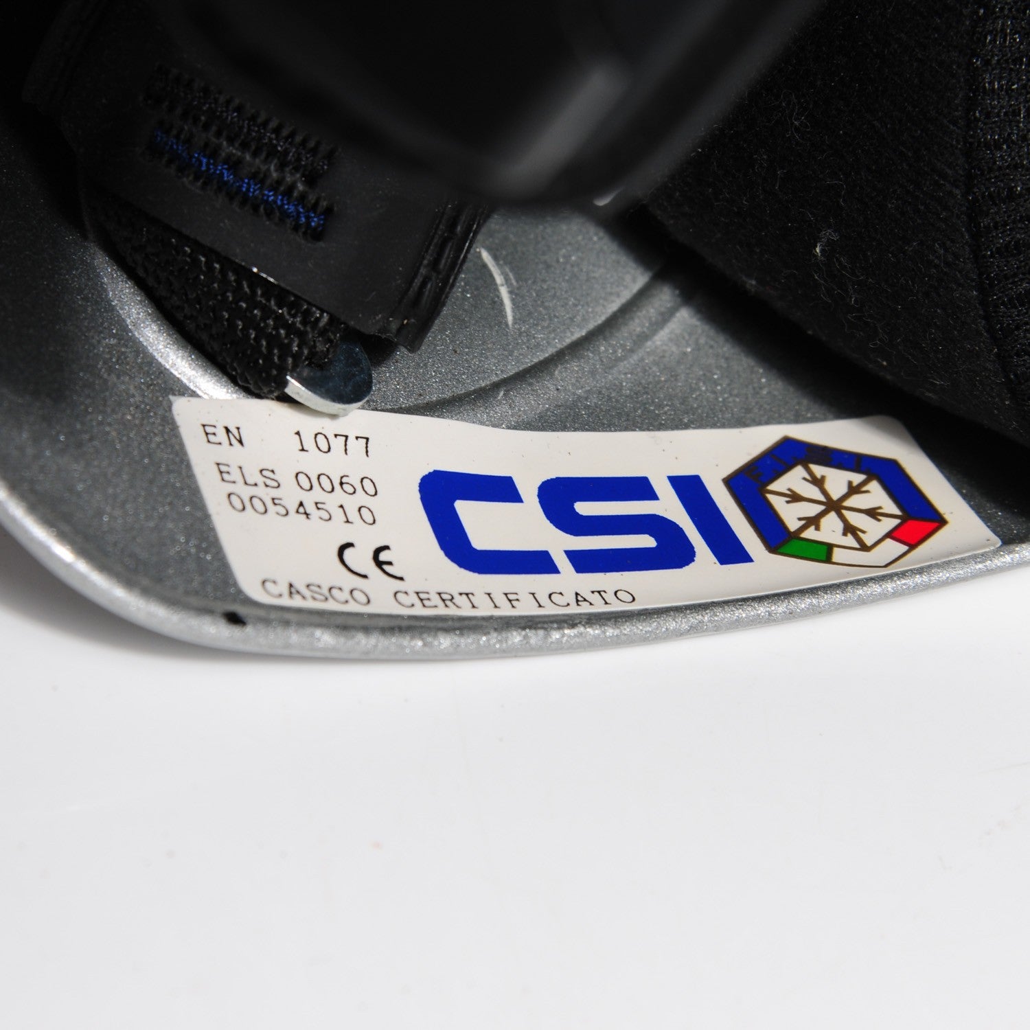 Chanel Metallic Ski Helmet Grey 8 of 9