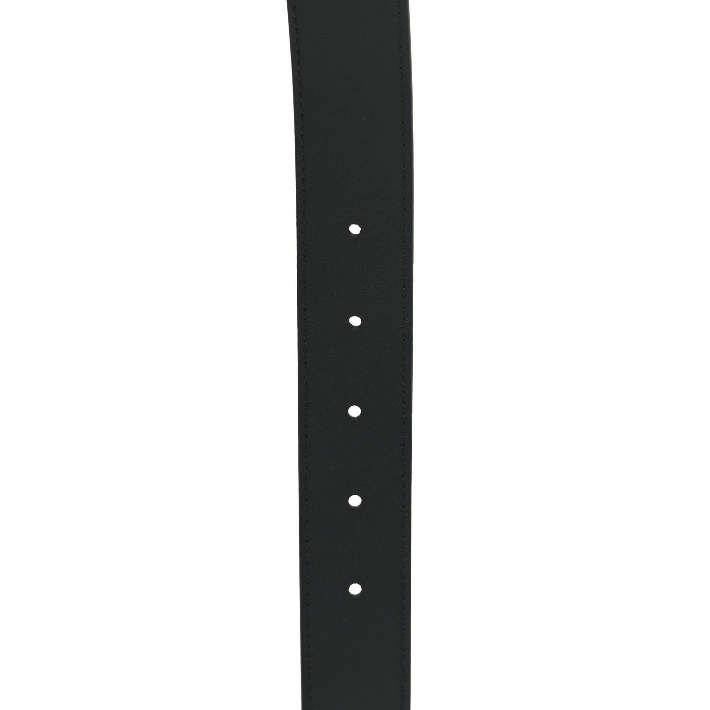 Plutone Calfskin Double G 30mm Belt 85/34 Black