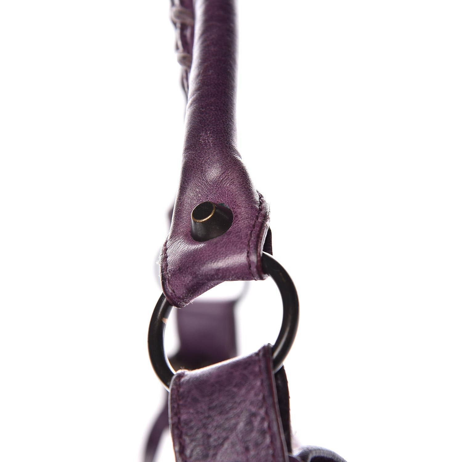 Balenciaga Agneau Classic Hardware Day Hobo Raisin 21 of 25