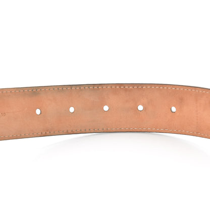 Louis Vuitton Monogram LV Cut Belt 85 34 7 of 11