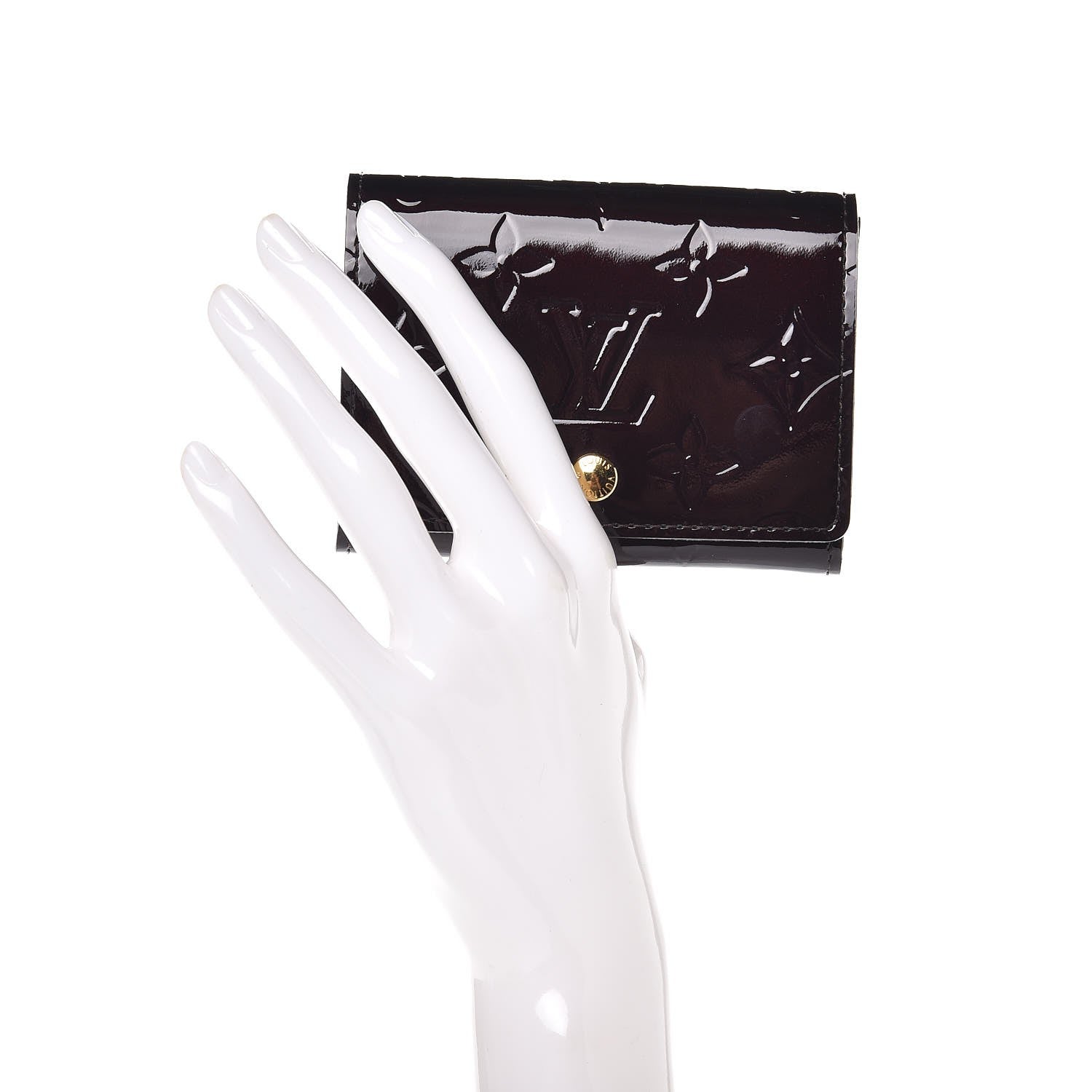 Louis Vuitton Vernis Business Card Holder Amarante 2 of 7
