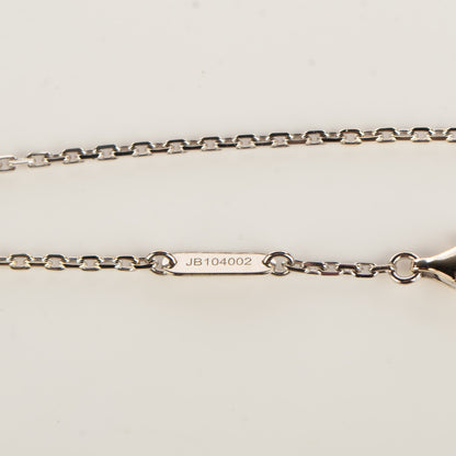 Van Cleef & Arpels 18K White Gold Mother of Pearl Magic Alhambra Pendant Necklace 5 of 6