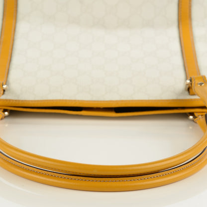 Gucci GG Monogram Plus Medium Joy Tote Yellow 10 of 11