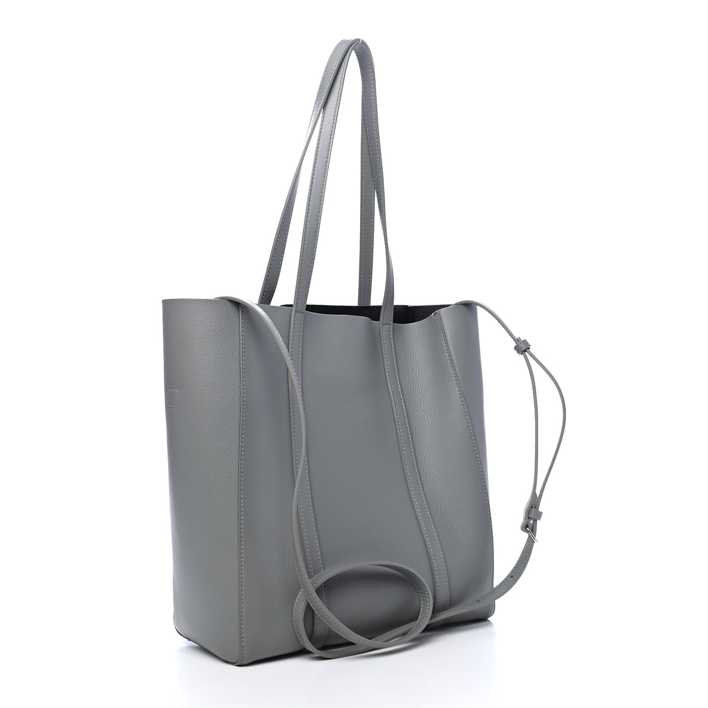 Calfskin XS Everyday Tote Balenciaga Grey Black