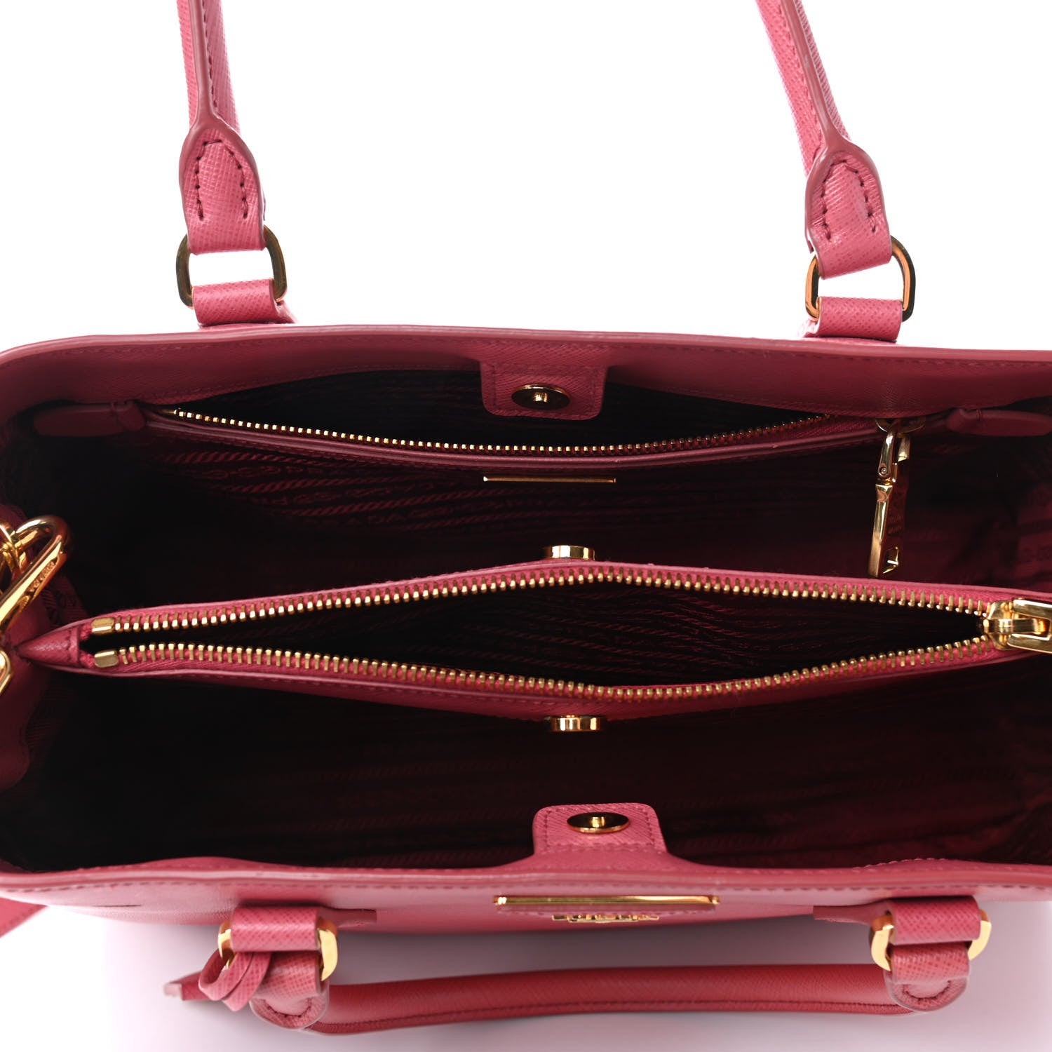 Prada Saffiano Lux Medium Tote Tamaris 4 of 4