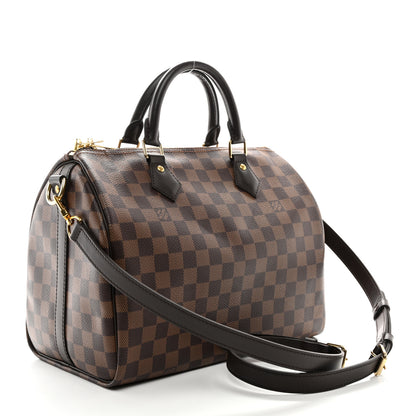 Louis Vuitton Damier Ebene Speedy Bandouliere 30 3 of 10