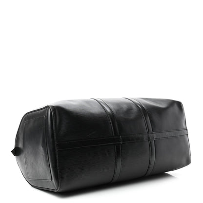 Louis Vuitton Epi Keepall 50 Black 3 of 13