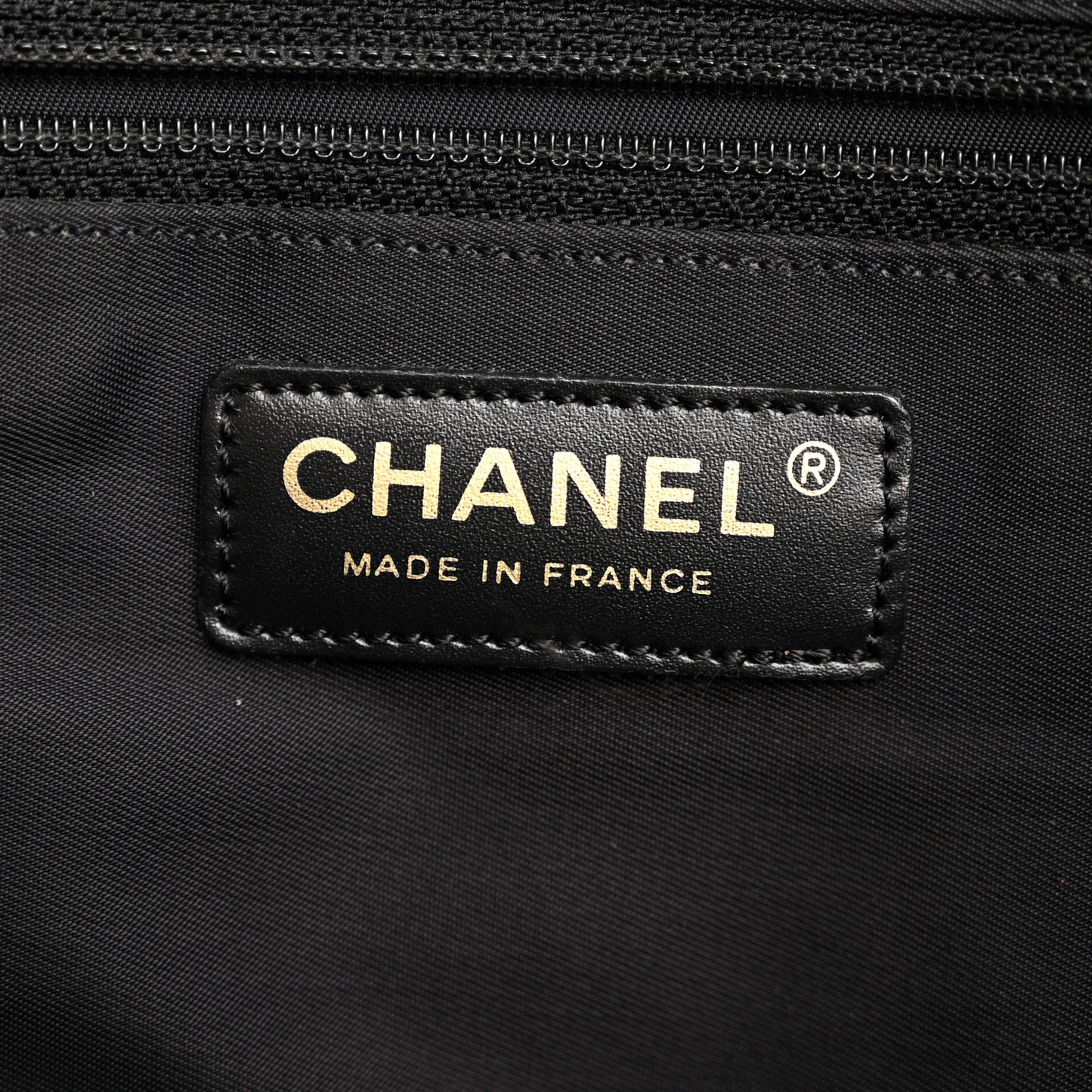 Nylon Large Travel Tote Black