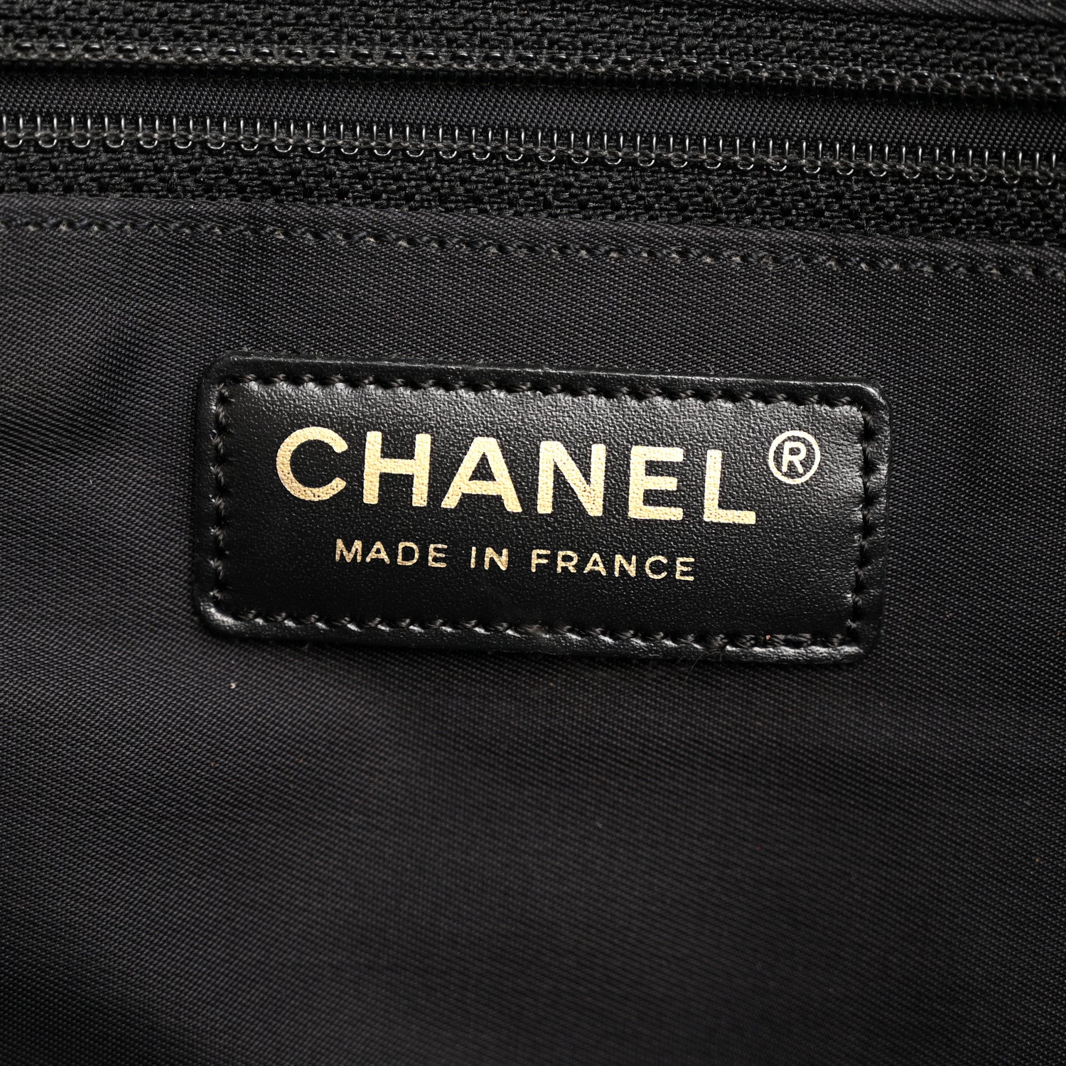 Chanel Nylon Large Travel Tote Black 5 of 11