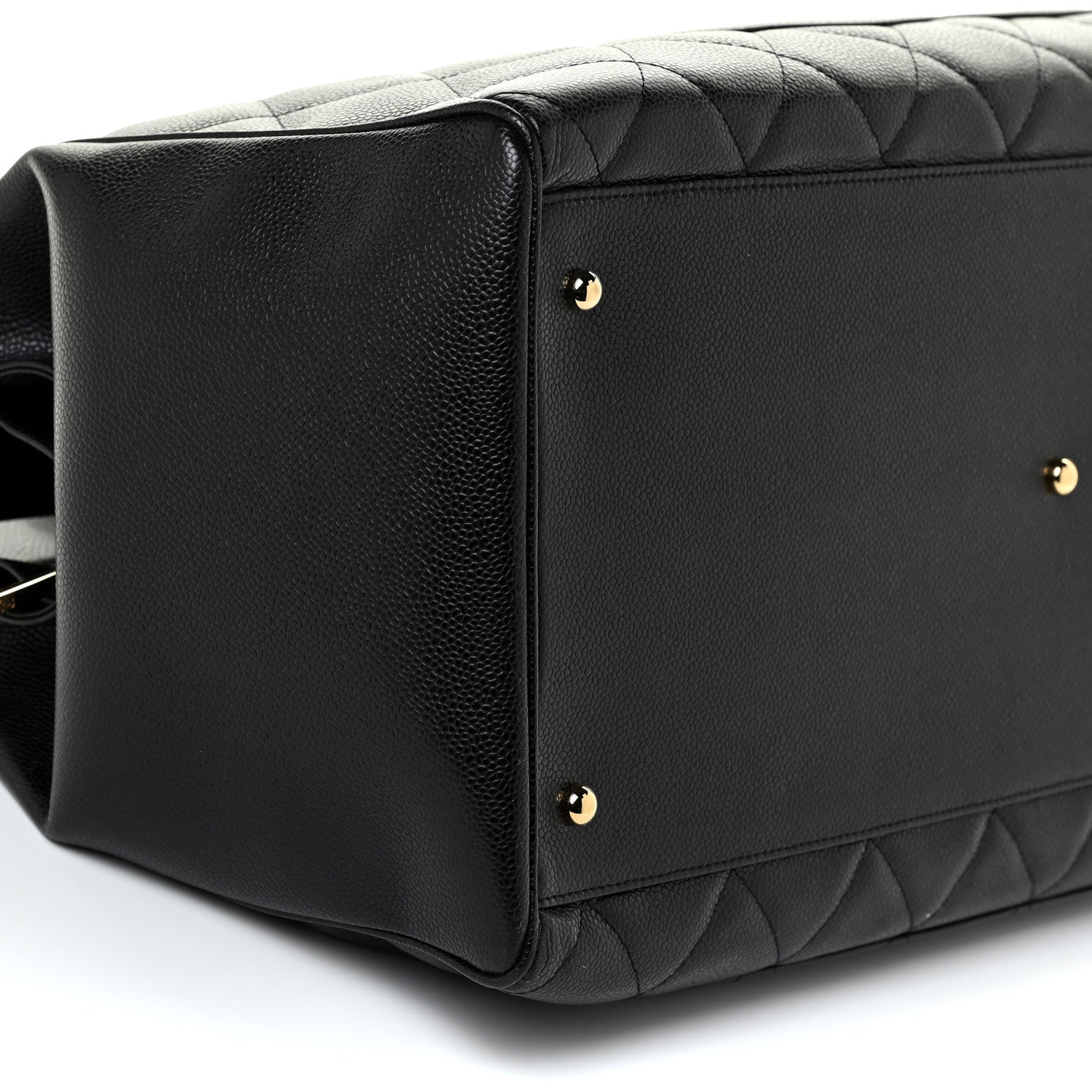 Chanel Caviar Quilted Timeless XL Weekender Bag Black 9 of 15