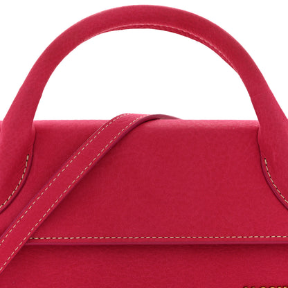 Jacquemus Nubuck Le Chiquito Long Dark Pink 7 of 14