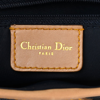 Christian Dior Denim Calfskin Saddle Bag Blue 6 of 17