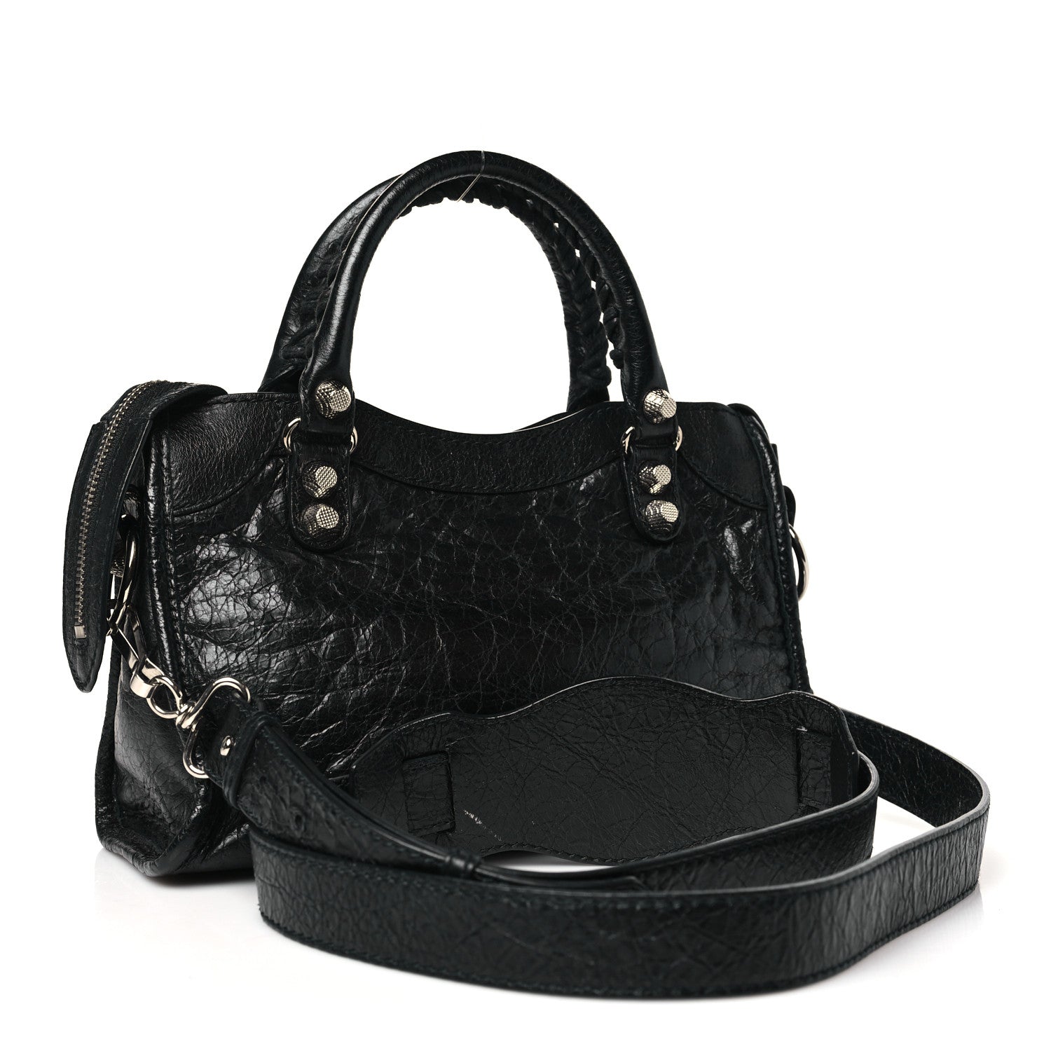 Balenciaga Agneau Giant 12 Silver Hardware Mini City Black 4 of 12