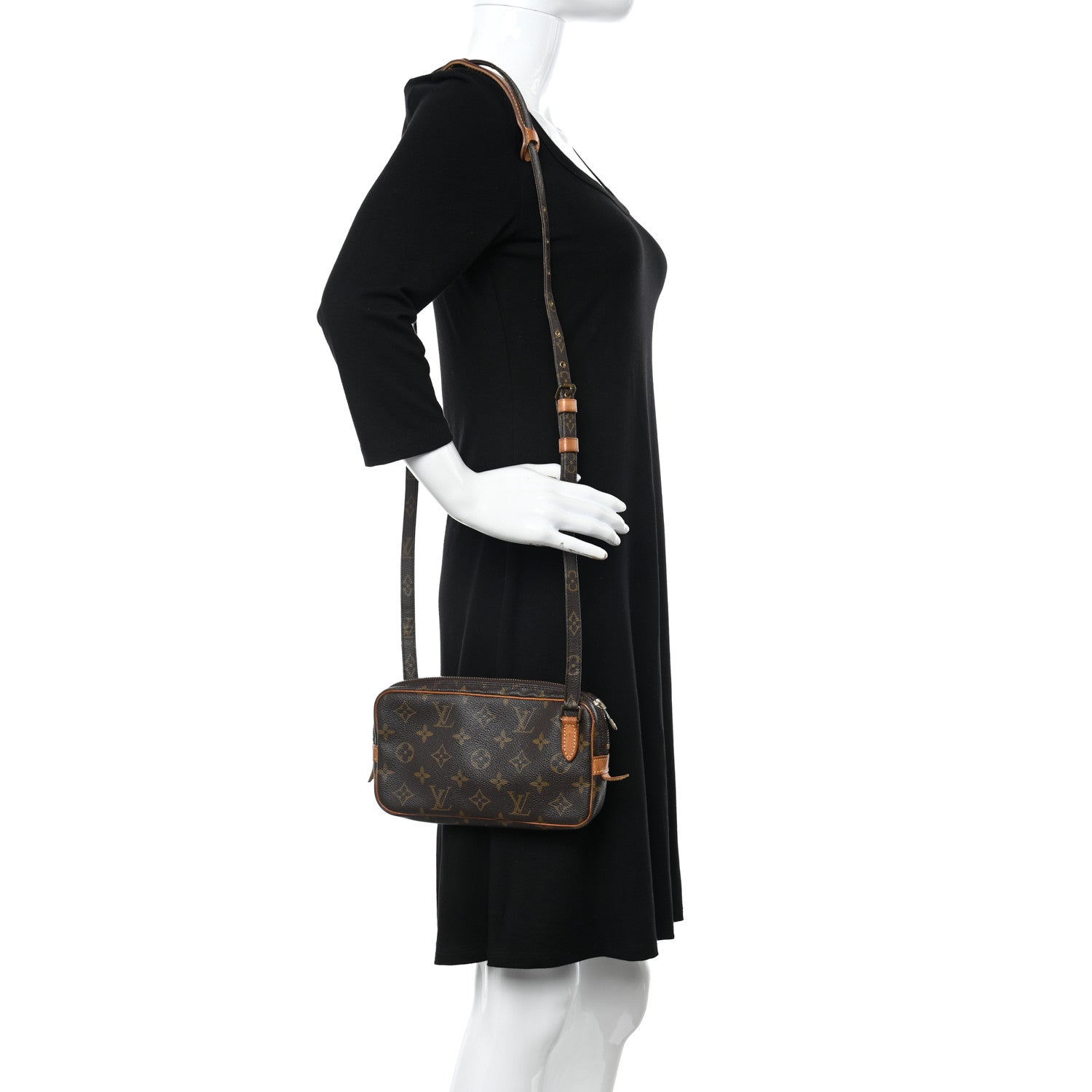 Louis Vuitton Monogram Pochette Marly Bandouliere 2 of 10