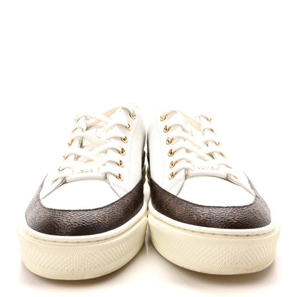 Louis Vuitton Monogram Womens Stellar Open Back Sneakers 39.5 White 3 of 8