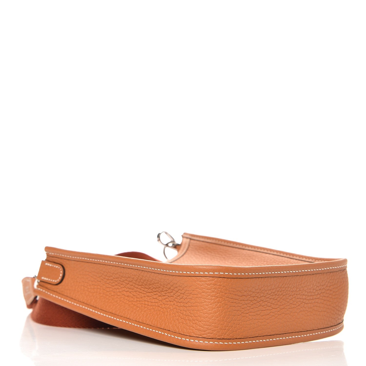 Hermes Taurillon Clemence Amazone Evelyne TPM Gold Cuivre 4 of 9