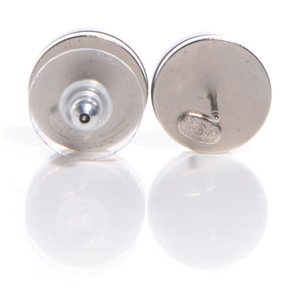 Chanel Translucent Resin CC Earrings Black 3 of 6