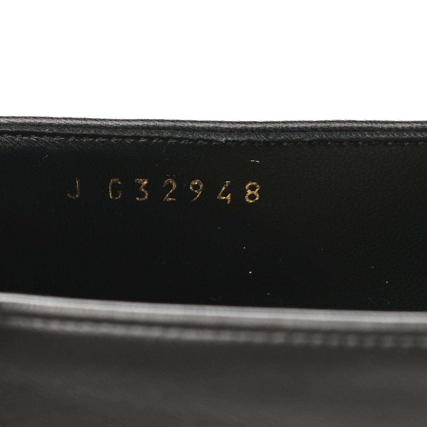 Lambskin CC Mocassin Loafers 41 Black