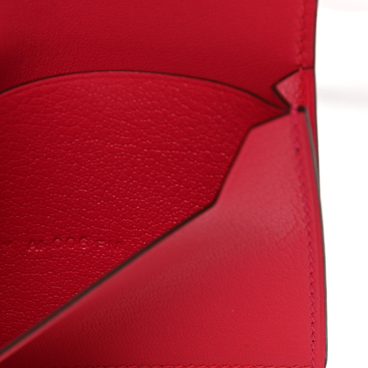 Hermes Chevre Mysore Mini Bearn Wallet Rose Extreme 7 of 8