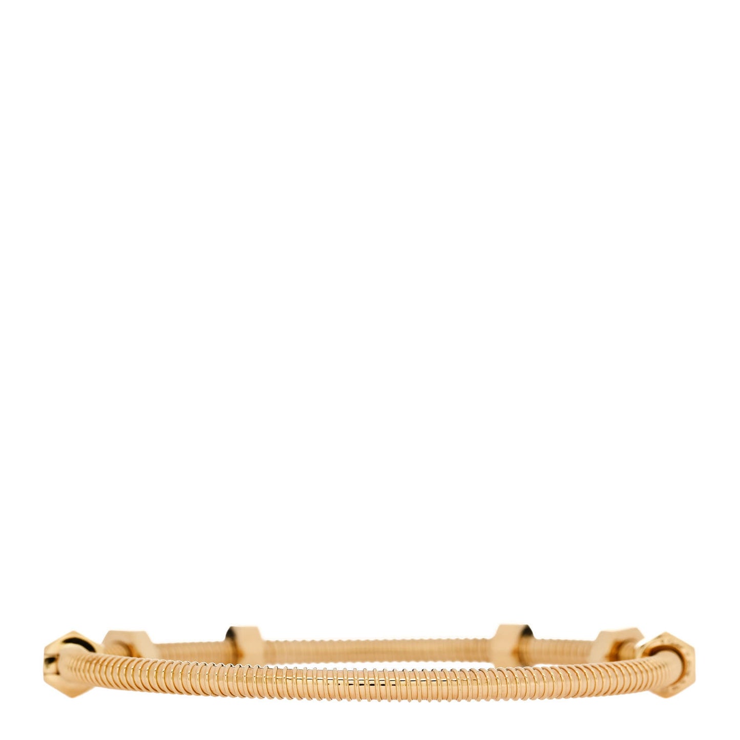18K Yellow Gold Ecrou de Cartier Bracelet 17