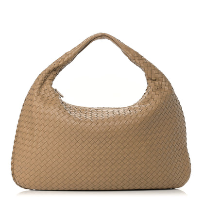 Bottega Veneta Nappa Intrecciato Large Veneta Hobo Camel 1 of 10