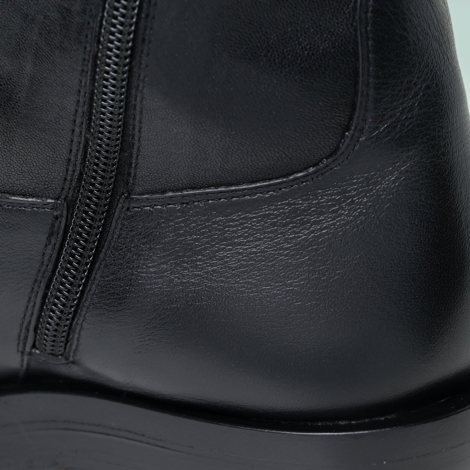 Bottega Veneta Calfskin Nappa Lean Over The Knee Boots 37.5 Black 12 of 12