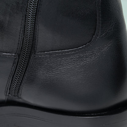Bottega Veneta Calfskin Nappa Lean Over The Knee Boots 37.5 Black 12 of 12