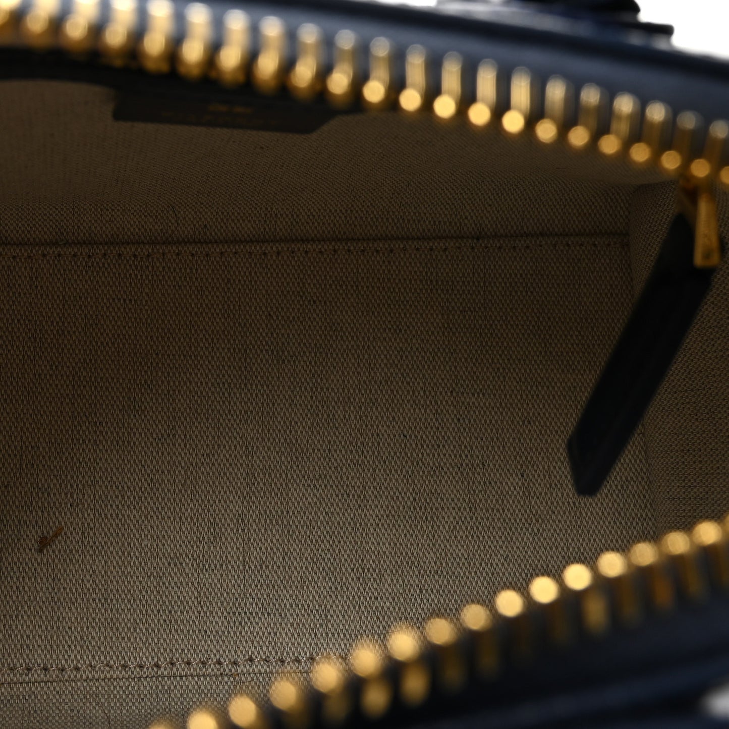 Shiny Lord Calfskin Mini Antigona Navy