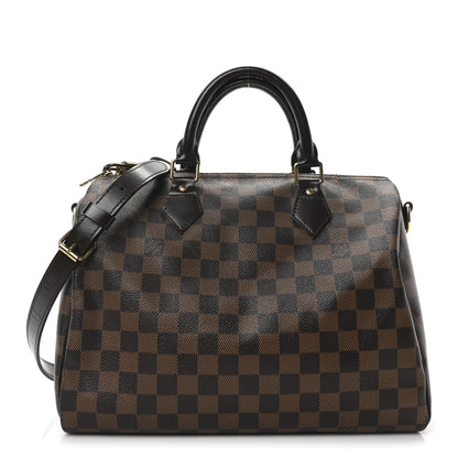 Louis Vuitton Damier Ebene Speedy Bandouliere 30 1 of 11