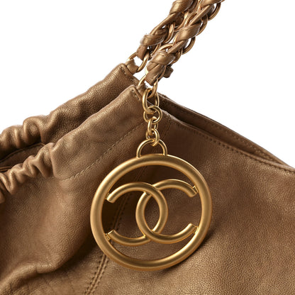 Chanel Metallic Calfskin Baby Coco Cabas Gold 11 of 11