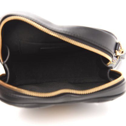 Louis Vuitton Calfskin New Wave Heart Bag Black 5 of 10