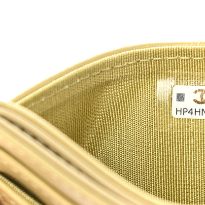 Chanel Lambskin Quilted Chanel 19 Card Holder Light Green 7 of 8