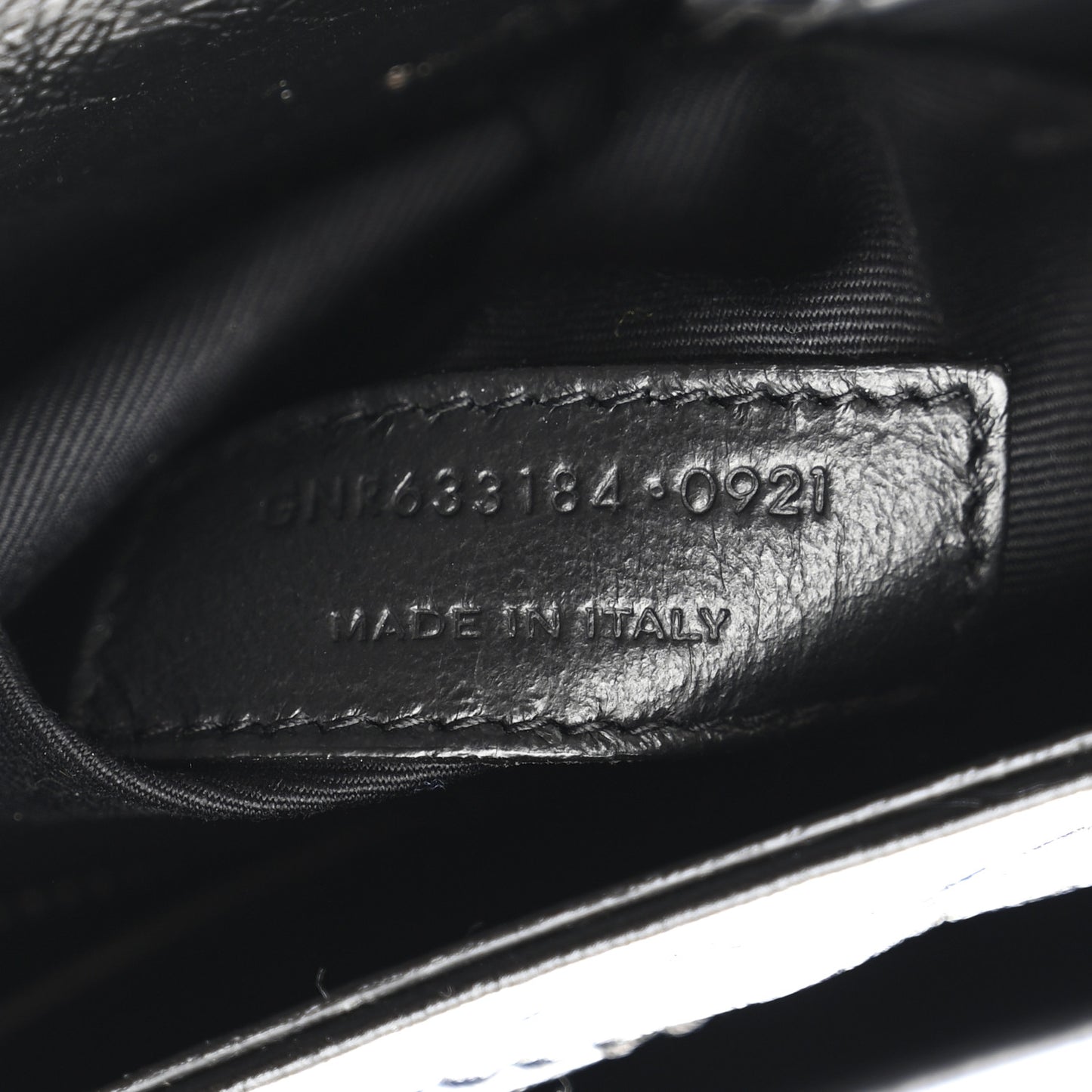 Crinkled Calfskin Matelasse Monogram Medium Niki Chain Satchel Black
